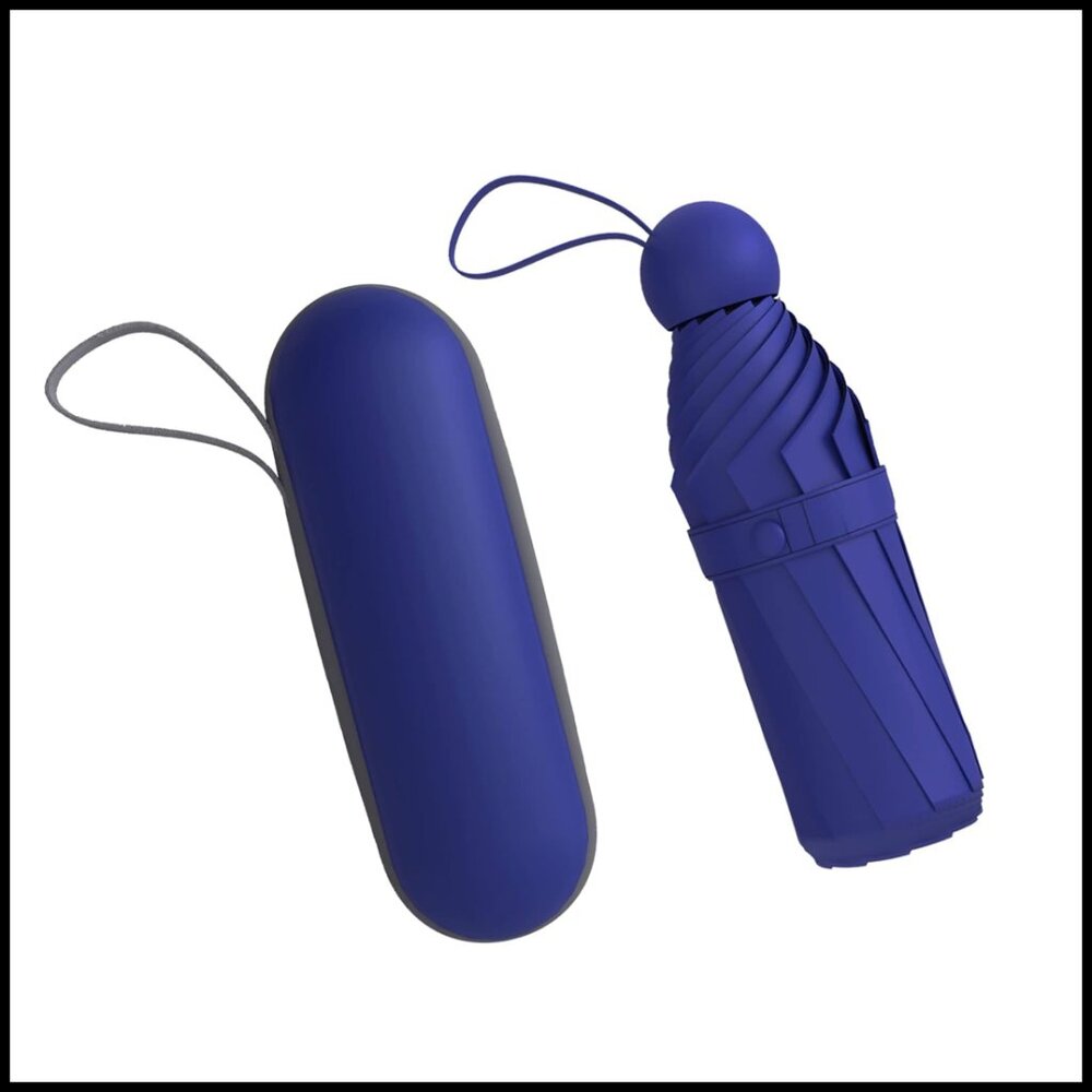 Compact Folding Umbrella Lightweight Windproof Uv… - image 1